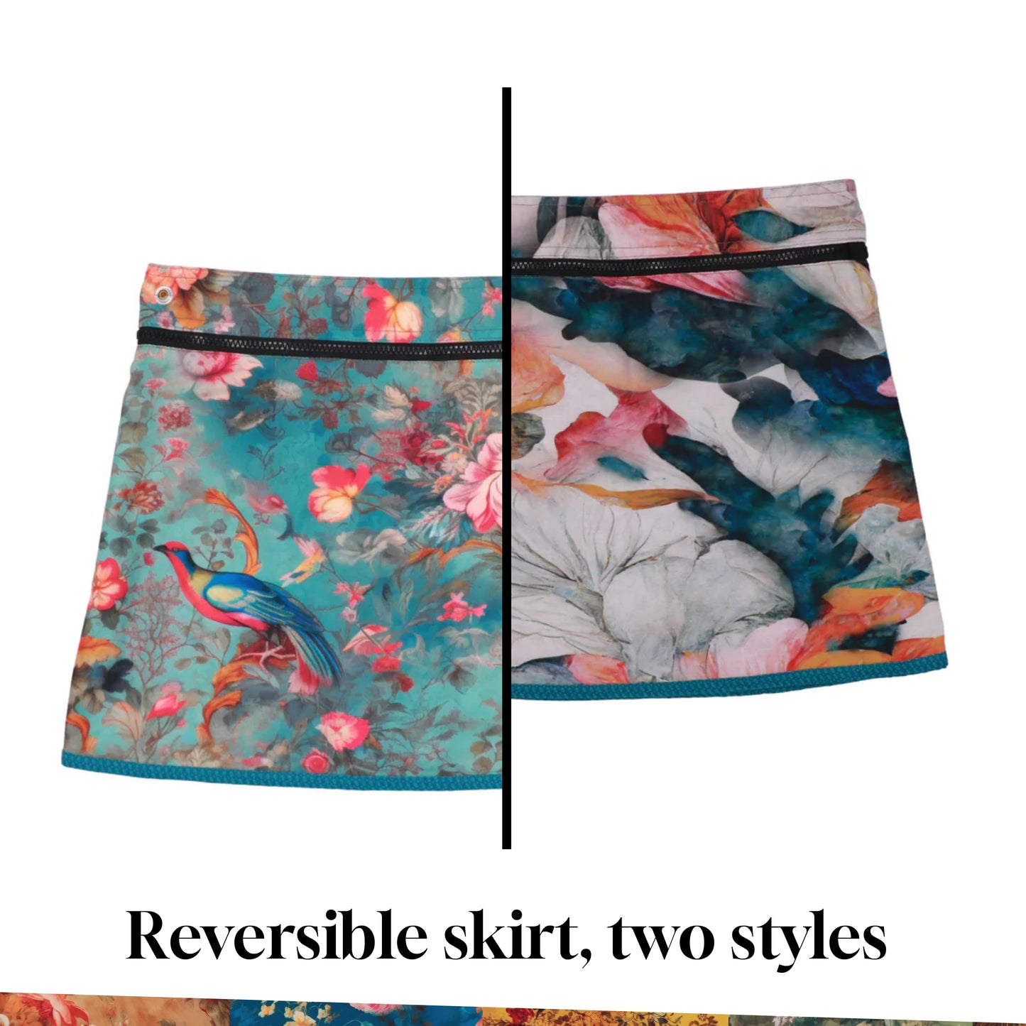 Coral Bloom Skirt