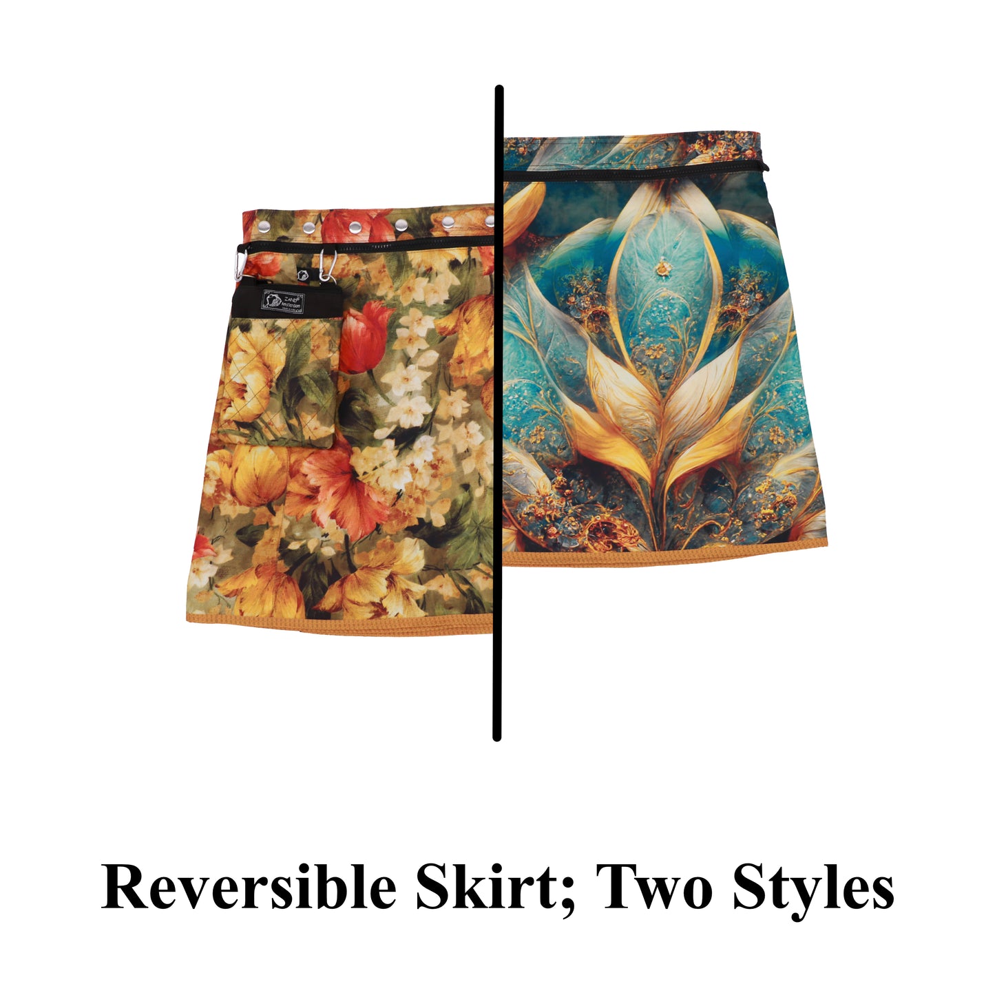 Lila Palm Skirt