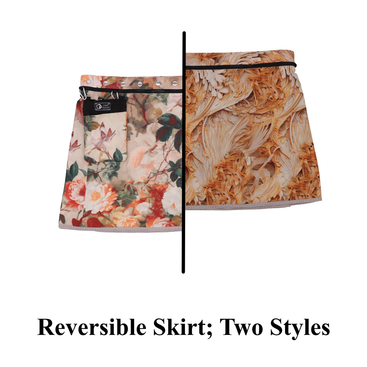 Chloe Flame Skirt